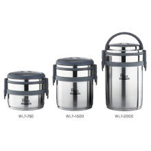 Stainless Steel Vacuum Lunch Box (WL7-750, WL7-1500, WL7-2000)